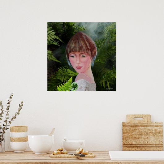 Mystical Woman Poster (Küche)
