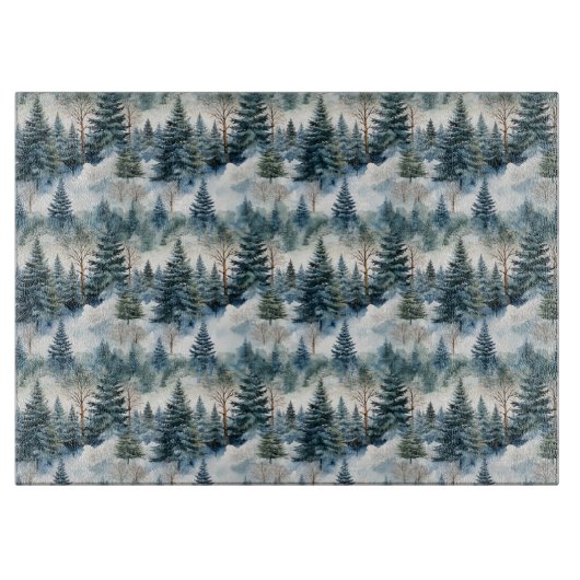 Mystical Woodland Forest Cutting Board Schneidebrett (Vorderseite)