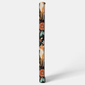 Mystical Woodland Fox with Moons and Moths Samsung Galaxy Hülle (Linke Seite)