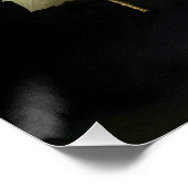 Mystical Woodland Moth Poster (Ecke)