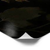 Mystical Woodland Moth Poster (Ecke)