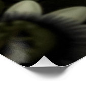 Mystical Woodland Moth Poster (Ecke)