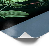 Mystical Woodland Moth Poster (Ecke)