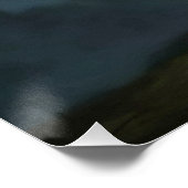 Mystical Woodland Moth Poster (Ecke)