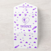 MysticalRoseFavours Gift Shop Rechnung All In One Einladung (Außenbereich)