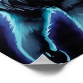 MysticBlackCatFairy Poster (Ecke)