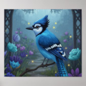 MysticBlueJay Poster (Vorne)