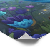 MysticBlueJay Poster (Ecke)