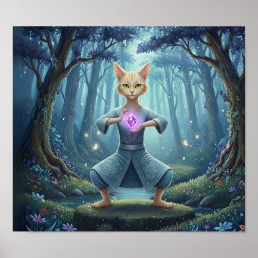 MysticCrystalFlow Poster (Vorne)