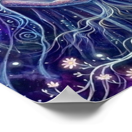 MysticDaisyGoddess Poster (Ecke)