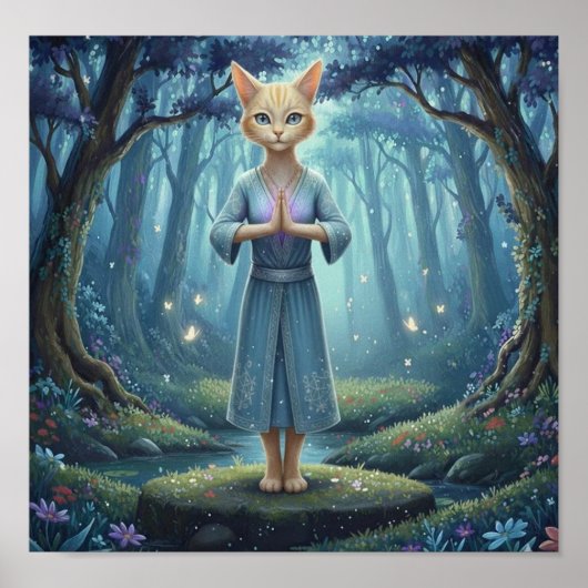 MysticMoonLiteMeditation Poster (Vorne)