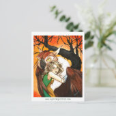 MysticReflections Owl Guardian PostCard Postkarte (Stehend Vorderseite)