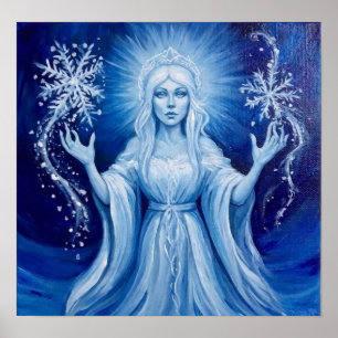 MysticSnowQueen Poster