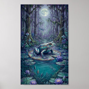 MysticSwampFrog2 Poster