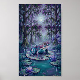 MysticSwampFrog Poster