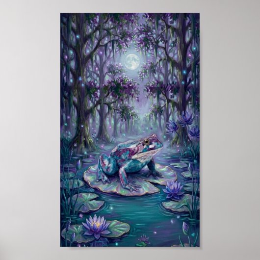 MysticSwampFrog Poster (Vorne)