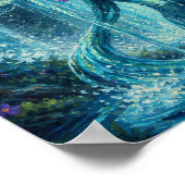 MysticWaterFallHexe Poster (Ecke)