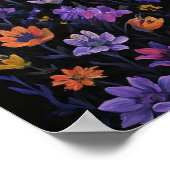 MysticWildFlowerHexe Poster (Ecke)