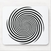Mystifizieren Sie Ihre Maus mit Hypnosis Spirale M Mousepad (Vorne)