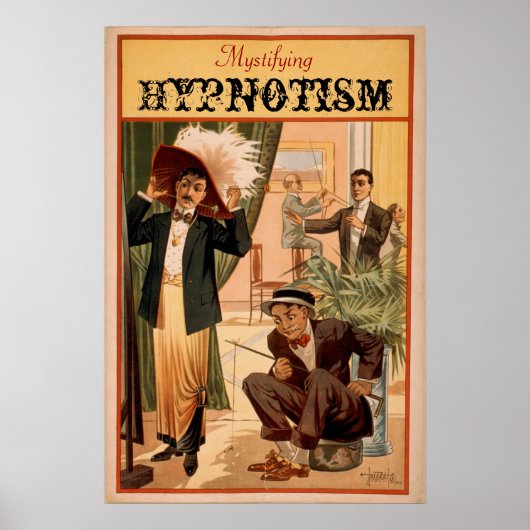 Mystifizierende Hypnose VAUDEVILLE Poster (Vorne)
