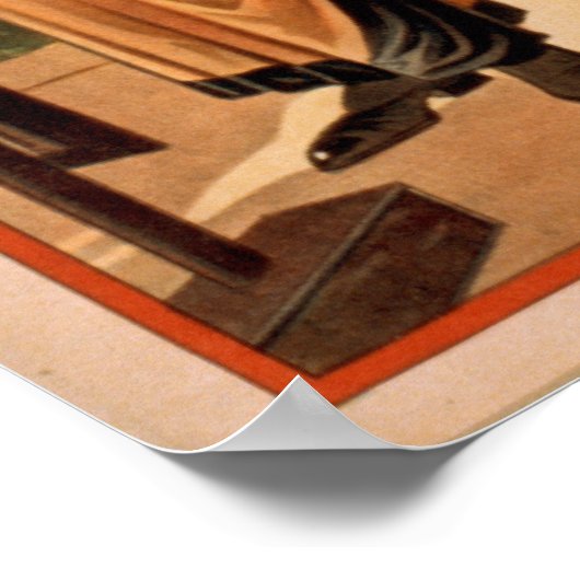 Mystifizierende Hypnose VAUDEVILLE Poster (Ecke)