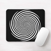 Mystify Your Mouse with Hypnosis Spiral Mouse Pad Mousepad