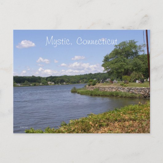 Mystik, Connecticut Postkarte (Vorderseite)