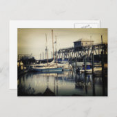 Mystik, Postkarte Connecticut (Vorne/Hinten)