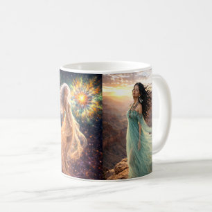 Mystik Woman Beche (3-seitiges Design) Kaffeetasse