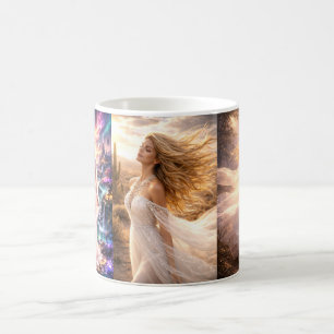 Mystik Woman Becher (3-seitiges Design) Kaffeetasse