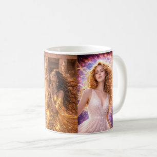 Mystik Woman Becher (3-seitiges Design) Kaffeetasse