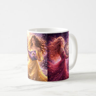 Mystik Woman Becher (3-seitiges Design) Kaffeetasse