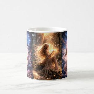Mystik Woman Becher (3-seitiges Design) Kaffeetasse