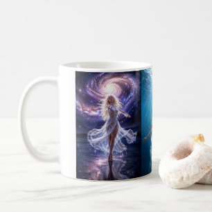 Mystik Woman Becher (3-seitiges Design) Kaffeetasse