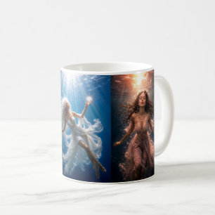 Mystik Woman Becher (3-seitiges Design) Kaffeetasse