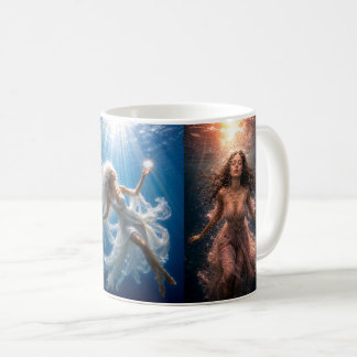 Mystik Woman Becher (3-seitiges Design) Kaffeetasse