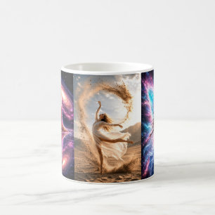 Mystik Woman Becher (3-seitiges Design) Kaffeetasse