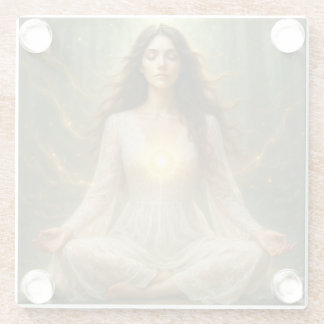 Mystik Woman – Glasuntersetzer aus Glas