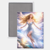 Mystik Woman Magnet (Vorderseite/Rückseite)