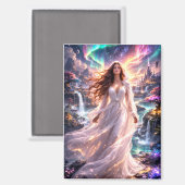 Mystik Woman Magnet (Vorderseite/Rückseite)