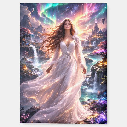 Mystik Woman Magnet (Vorderseite)