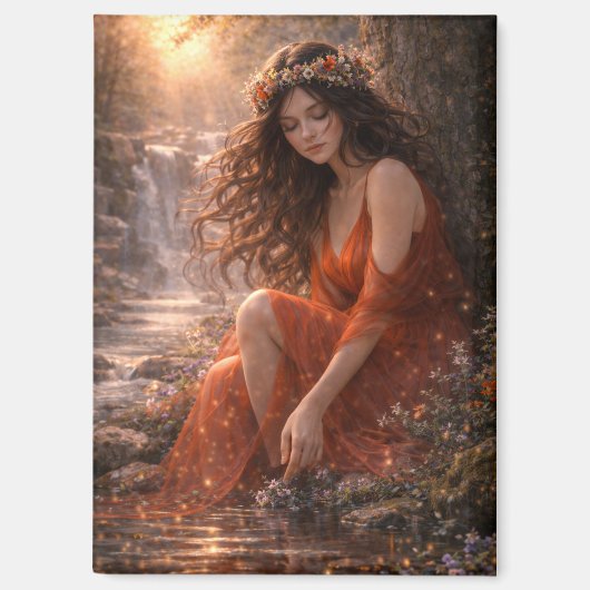 Mystik Woman Magnet (Vorderseite)