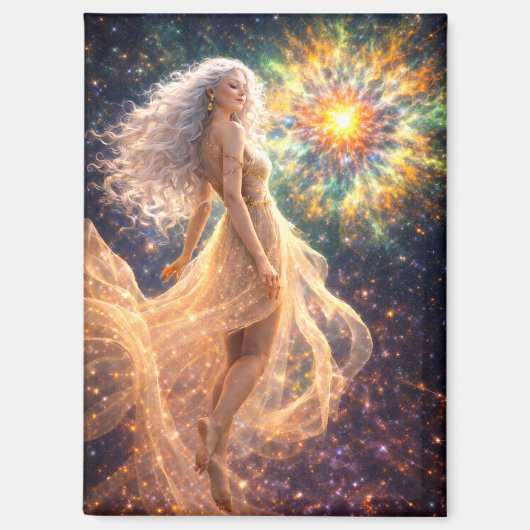 Mystik Woman Magnet (Vorderseite)