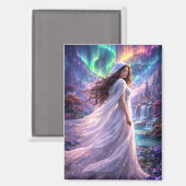 Mystik Woman Magnet (Vorderseite/Rückseite)