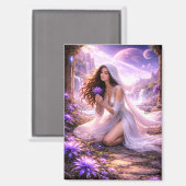 Mystik Woman Magnet (Vorderseite/Rückseite)