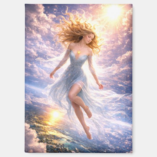Mystik Woman Magnet (Vorderseite)
