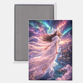 Mystik Woman Magnet (Vorderseite/Rückseite)