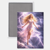 Mystik Woman Magnet (Vorderseite/Rückseite)