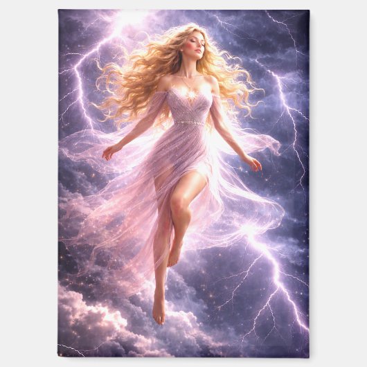 Mystik Woman Magnet (Vorderseite)