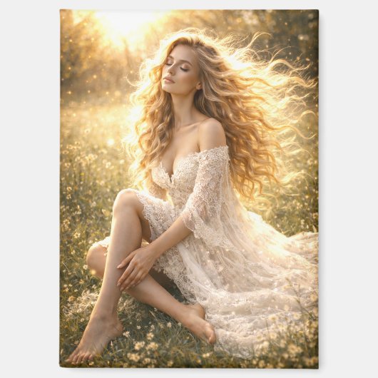 Mystik Woman Magnet (Vorderseite)